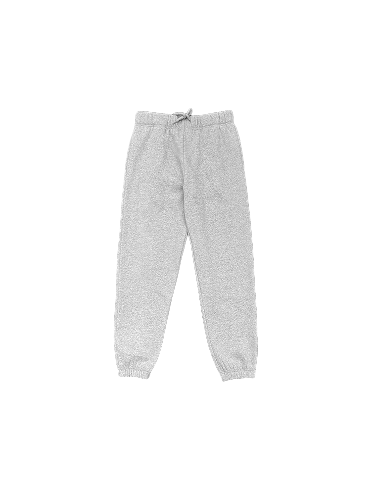 Pantaloni da jogging dritti da indossare tutti i giorni, in pile di cotone caldo pesante da 350 g/m², all'ingrosso