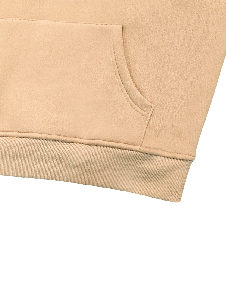 Felpa con cappuccio in raso personalizzata con fodera in seta e pullover interno