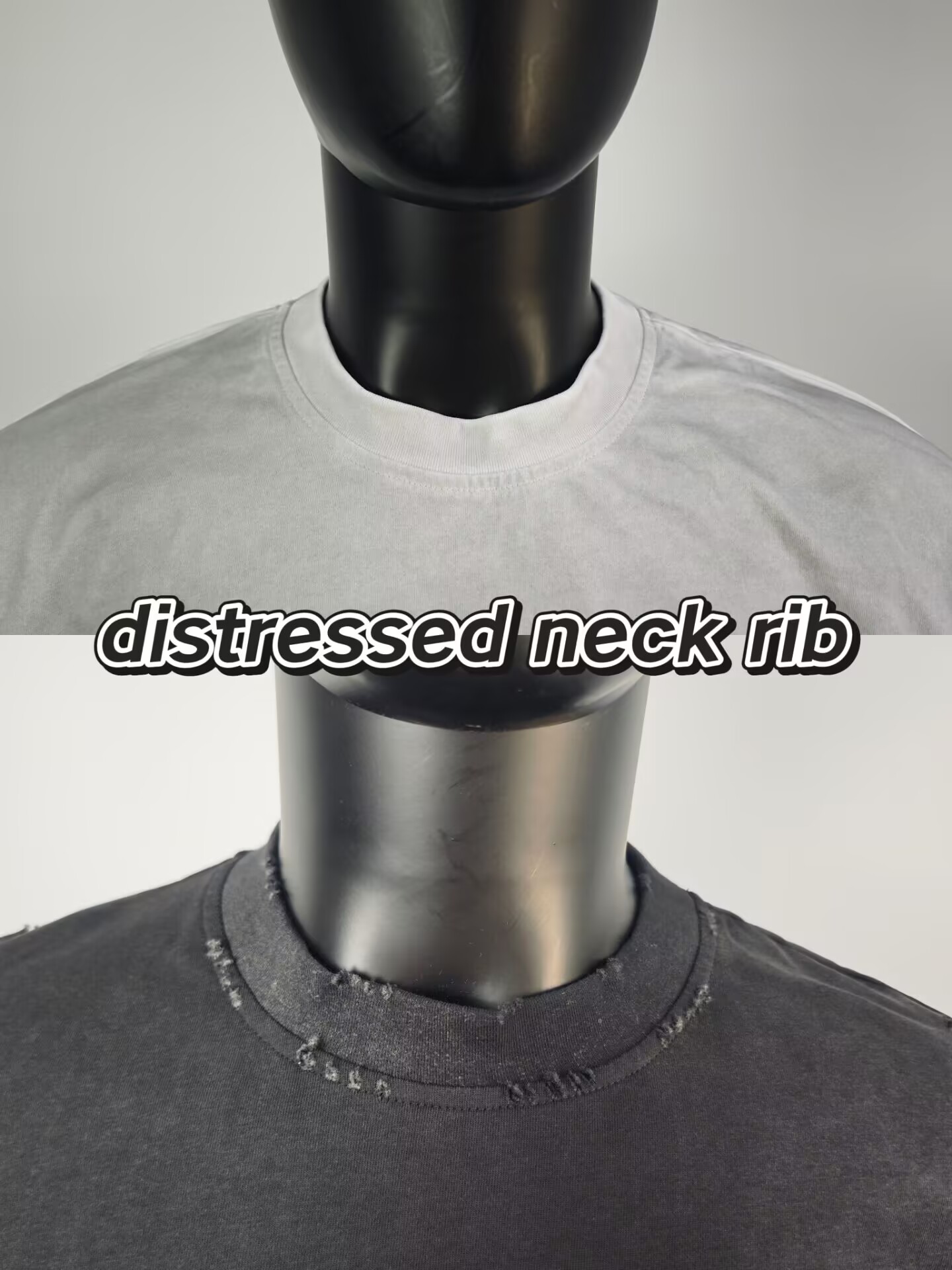 Maglietta da uomo oversize, t-shirt bianca, lavaggio acido, pesante, lavaggio sbiadito dal sole, t-shirt vintage squadrate e corte, effetto consumato, per uomo