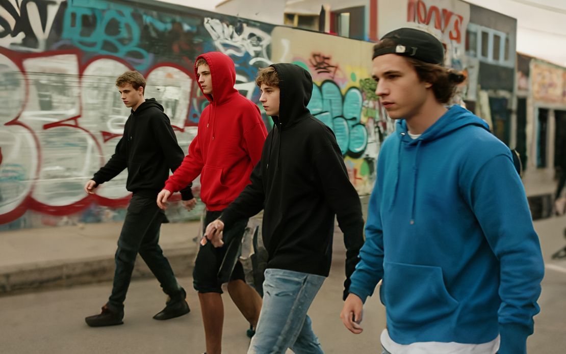 Felpa con cappuccio personalizzata di alta qualità