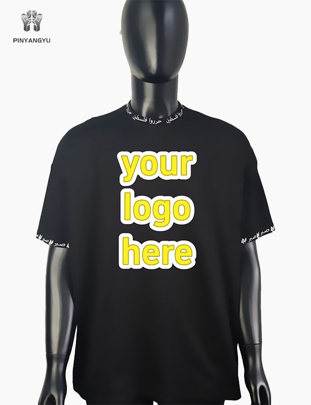 Produttore personalizzato pesante Y2k Graphic Print Tshirts High Street Regular Fit girocollo Tshirts stampate da uomo