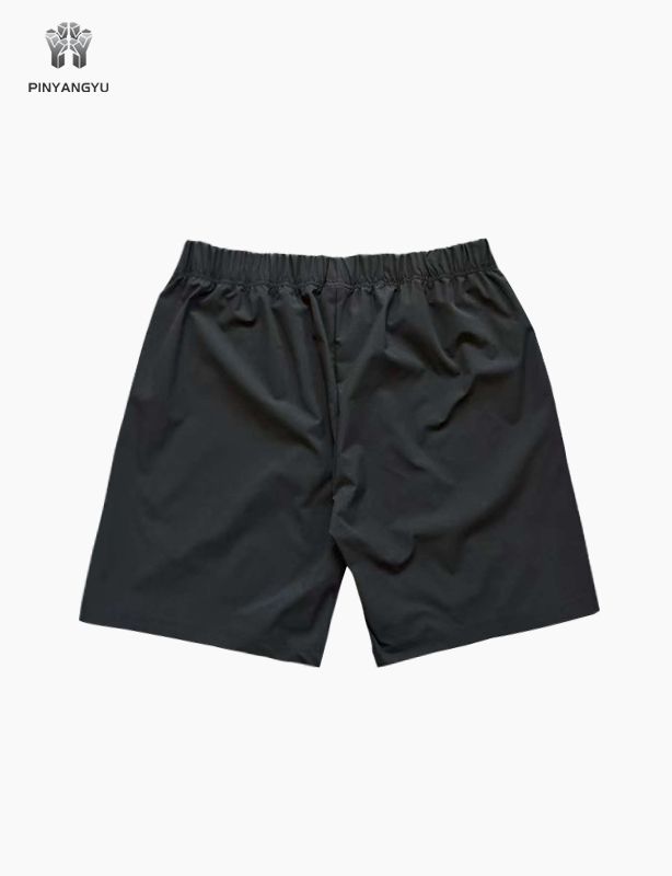 Pantaloncini da uomo che corrono in nylon allentato ad asciugatura rapida Sport Fitness traspirante Estate all'aperto Logo personalizzato all'ingrosso