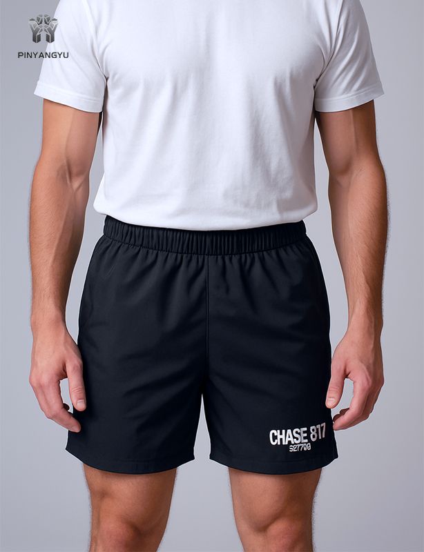 Pantaloncini da uomo che corrono in nylon allentato ad asciugatura rapida Sport Fitness traspirante Estate all'aperto Logo personalizzato all'ingrosso