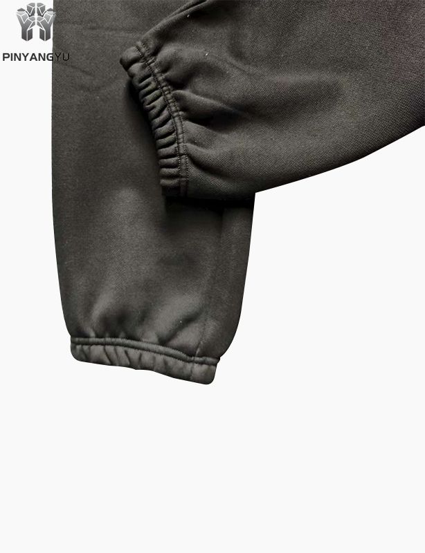 Pantaloni della tuta larghi da uomo in cotone con gamba dritta e logo personalizzato di alta qualità all'ingrosso