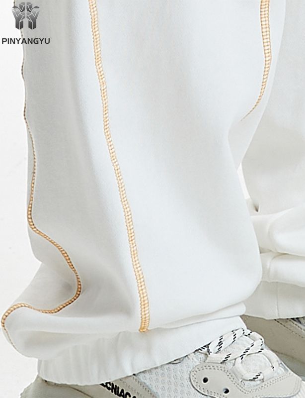 Logo personalizzato Pantaloni sportivi da jogging vuoti Pantaloni sportivi in ​​cotone 100% di alta qualit&agrave; Pantaloni sportivi in ​​cotone pesante Street French Terry