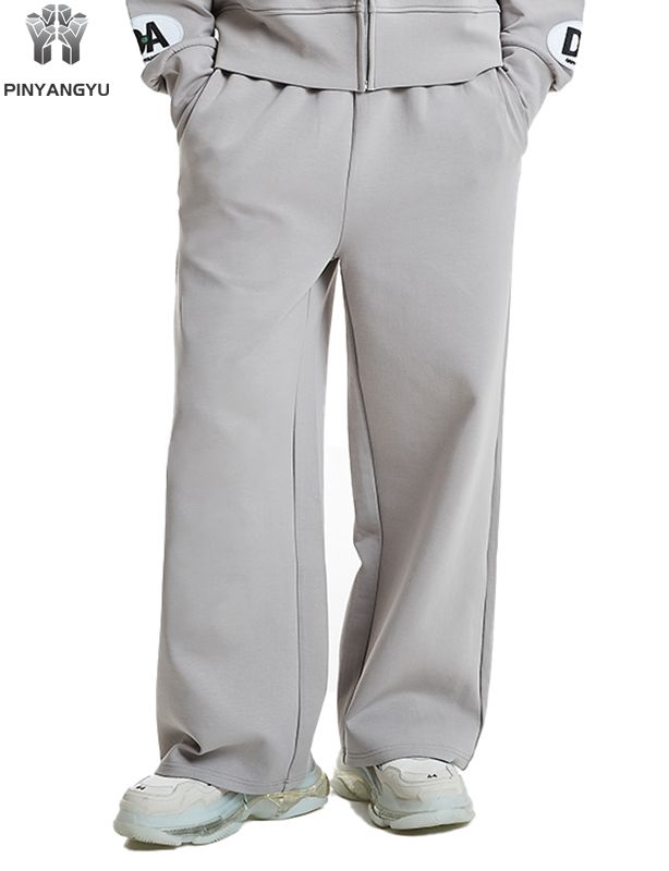 Pantaloni sportivi da jogging streetwear a gamba dritta Pantaloni sportivi di alta qualit&agrave; Pantaloni sportivi all'ingrosso economici da uomo