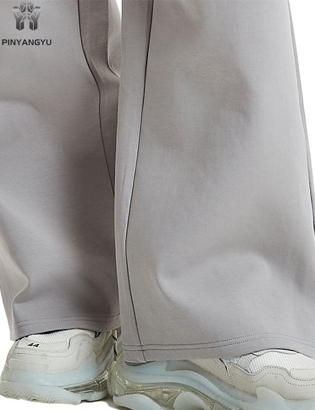 Pantaloni sportivi da jogging streetwear a gamba dritta Pantaloni sportivi di alta qualit&agrave; Pantaloni sportivi all'ingrosso economici da uomo