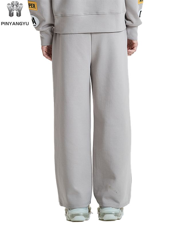 Pantaloni sportivi da jogging streetwear a gamba dritta Pantaloni sportivi di alta qualit&agrave; Pantaloni sportivi all'ingrosso economici da uomo