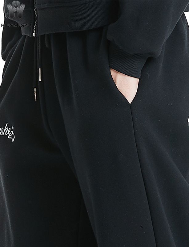 Pantaloni a gamba dritta traspiranti e larghi con effetto lavaggio