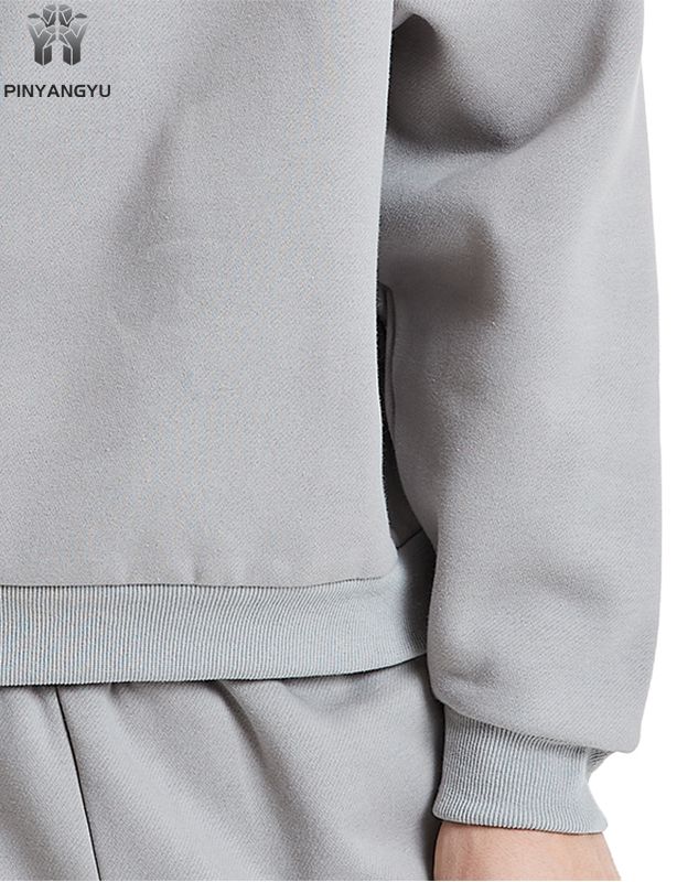 Felpa con cappuccio oversize unisex in french terry Colletto corto con cappuccio di alta qualit&agrave; Stampa personalizzata ricamata Casual XS XXS per l'autunno