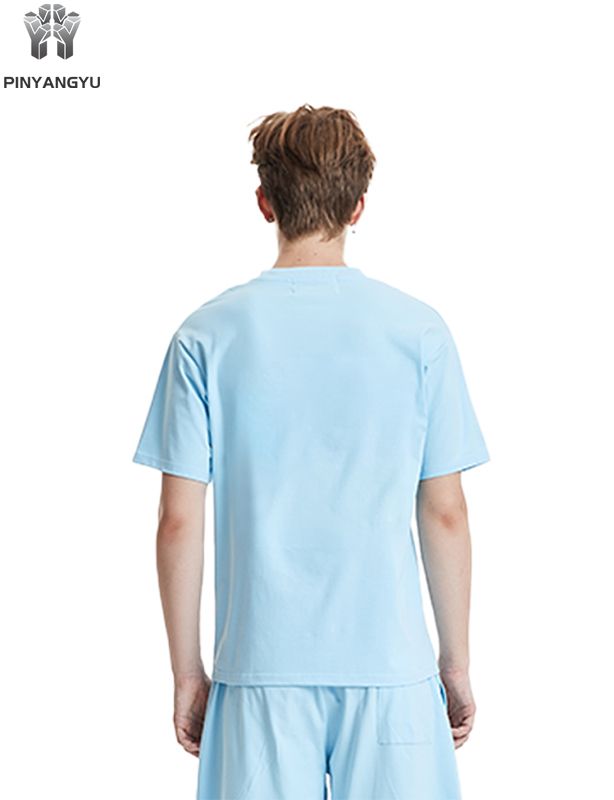 Maglietta multicolore, ampia e traspirante, personalizzabile negli stili da uomo e da donna