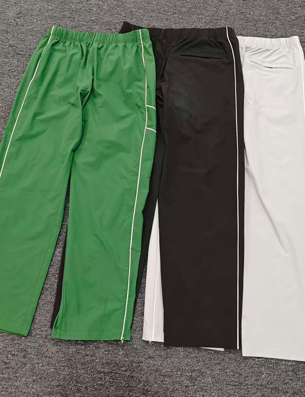 Pantaloni sportivi medi casual personalizzati Serigrafia Logo ricamato Regular Fit Pile Interno in maglia di cotone Pantaloni da jogging per uomo