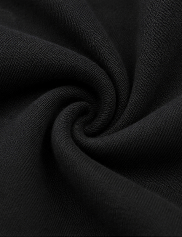 Felpe girocollo personalizzate dal taglio corto: design trendy a maniche lunghe con orlo alto in puro cotone premium, perfette per strati o stile streetwear autonomo